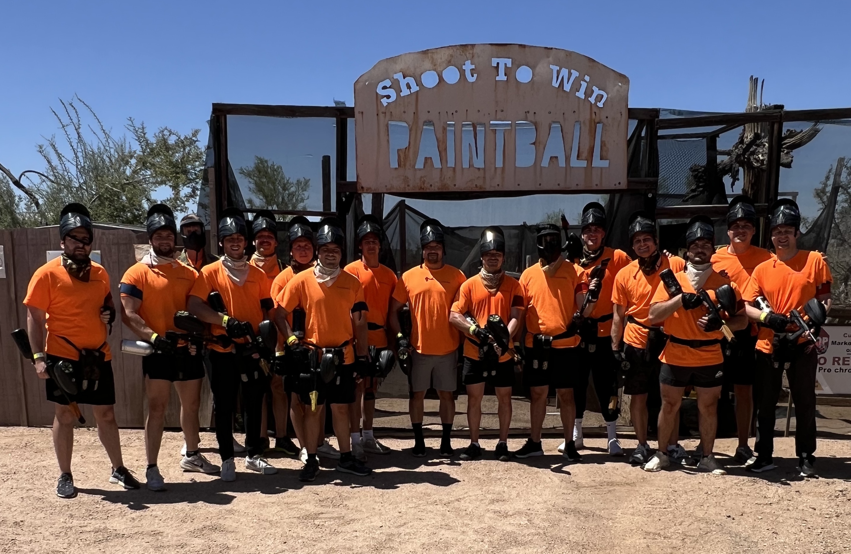 SaniCrete team bonding together